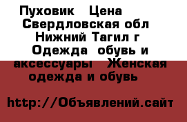 Пуховик › Цена ­ 500 - Свердловская обл., Нижний Тагил г. Одежда, обувь и аксессуары » Женская одежда и обувь   